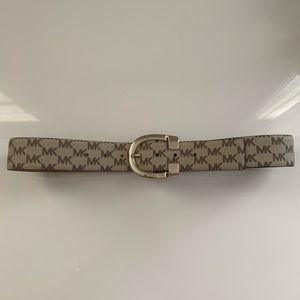 Brand New MICHAEL Michael Kors Brown Monogram Belt